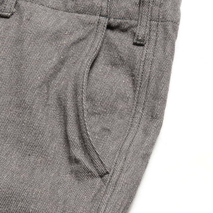 BURGUS PLUS - Lot.401Z Zip Fly - Twisted Heather Heavy Serge Trousers - 401Z-71