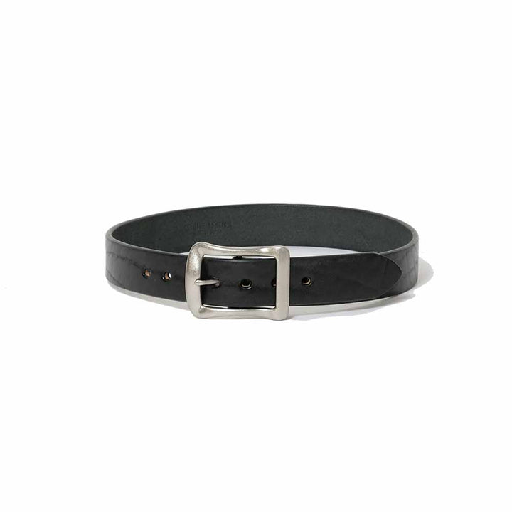 BARNS TOCHIGI LEATHER BELT ZINC BUCKLE LE-4168