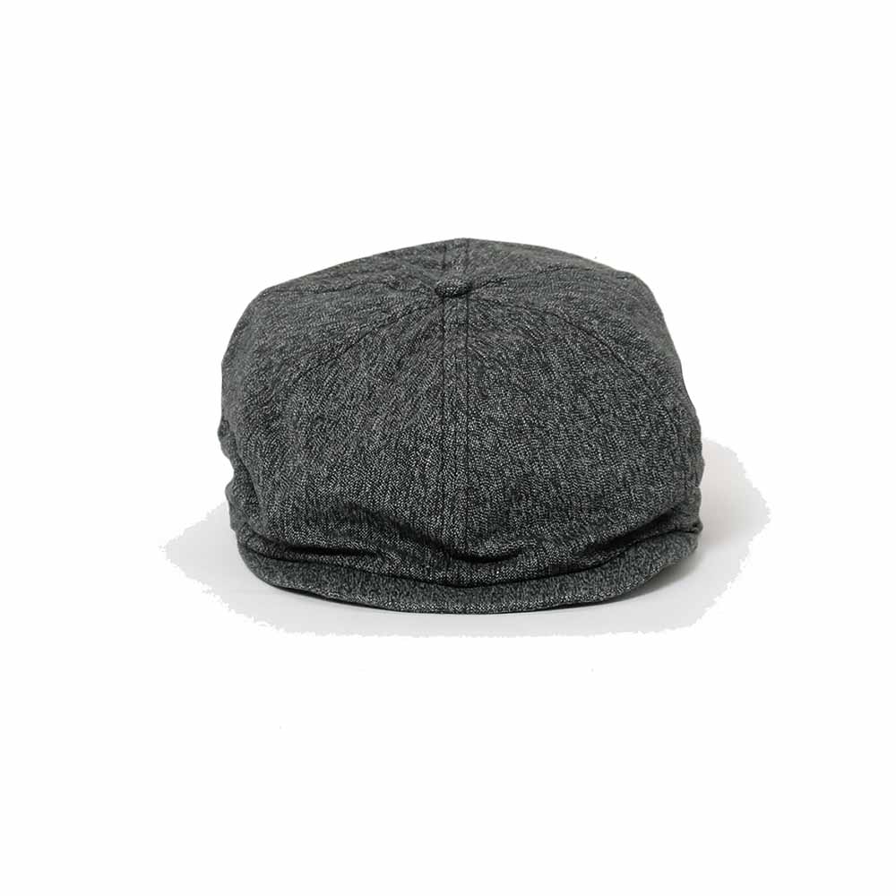 SUGAR CANE - 9oz. BLACK COVERT APPLEJACK CAP  - SC02625