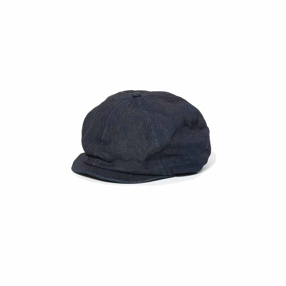 SUGAR CANE - 10oz. DENIM APPLEJACK CAP - SC02705
