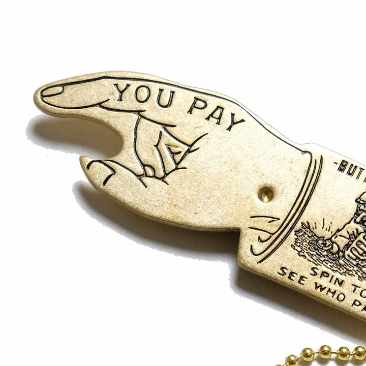 Button Works - YOU PAY - SPINNER - BW-0011