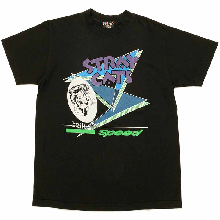 STRAY CATS × STYLE EYES - ROCK T-SHIRT LIMITED EDITION - BUILT FOR SPEED - SE78300
