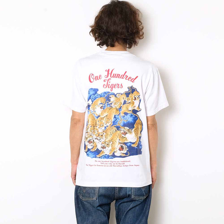 SUN SURF - S/S T-SHIRT - ONE HUNDRED TIGERS - SS79162