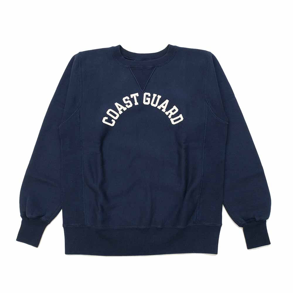 BUZZ RICKSON'S - HORIZONTAL KNITTING SWEAT SHIRT - COAST GUARD - BR68913