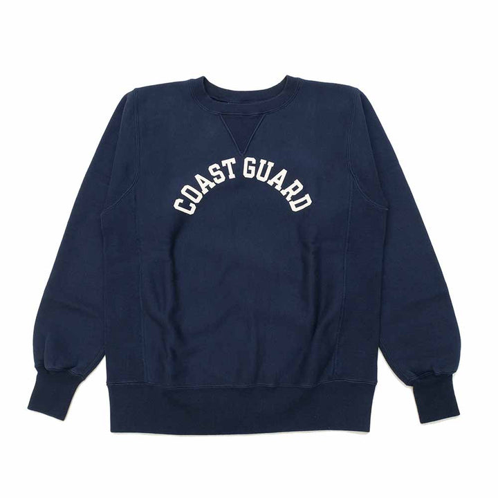 BUZZ RICKSON'S - HORIZONTAL KNITTING SWEAT SHIRT - COAST GUARD - BR68913