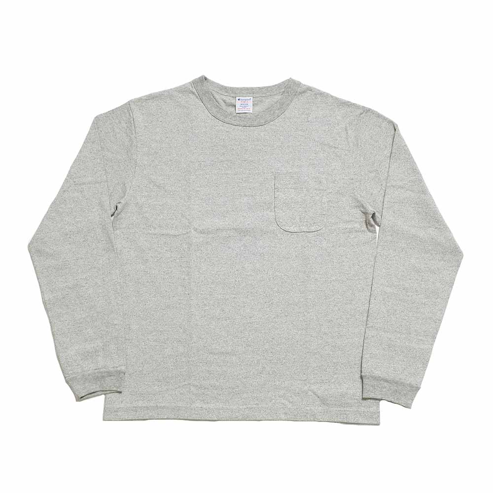 Champion - Made In USA - T1011 - Long Sleeve T-Shirt POCKET - C5-P401