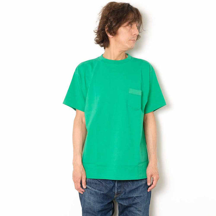 DENIME - Crew Neck Pocket Tee - 263