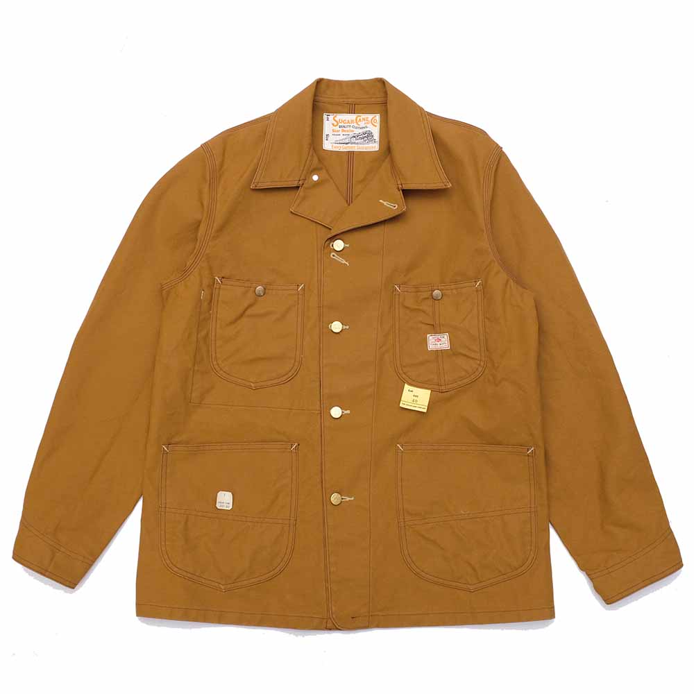 Sugar Cane 13oz. Brown Duck Work Coat SC14374-138