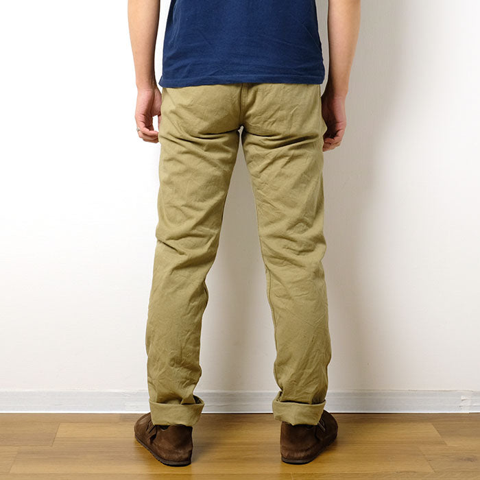 Oni Denim<br>British Drill Selvedge Trousers<br>ONI-757
