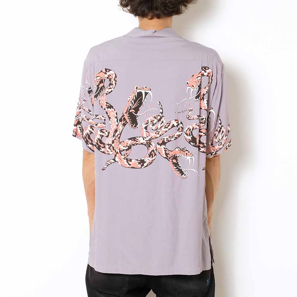 STAR OF HOLLYWOOD HIGH DENSITY RAYON S/S PULLOVER SHIRT "RATTLE SNAKE" SH38377