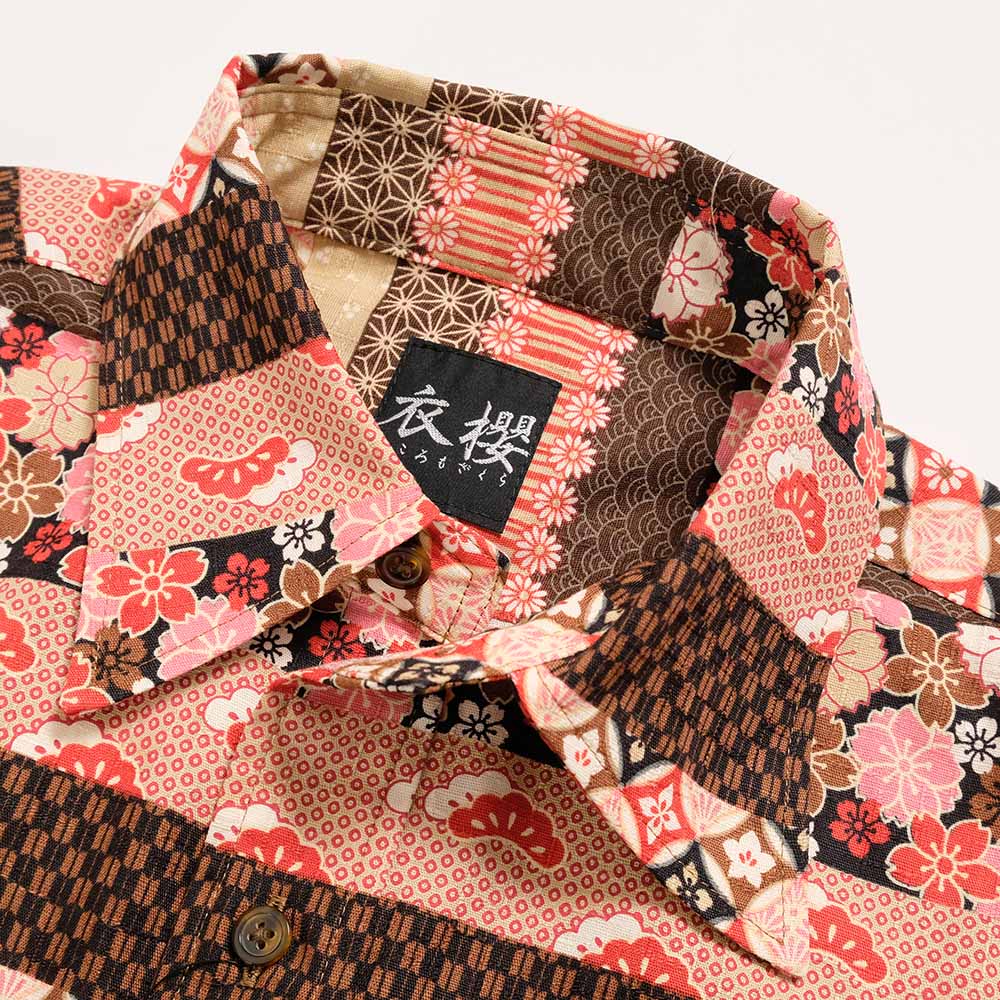 KOROMO ZAKURA　L/S SHIRT　衣櫻　長袖シャツ