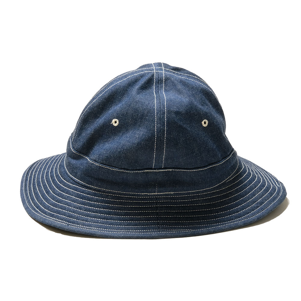WAREHOUSE - Lot 5200 DENIM ARMY HAT - 5200WH