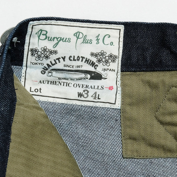 Burgus Plus French Work Pants Denim 550-00