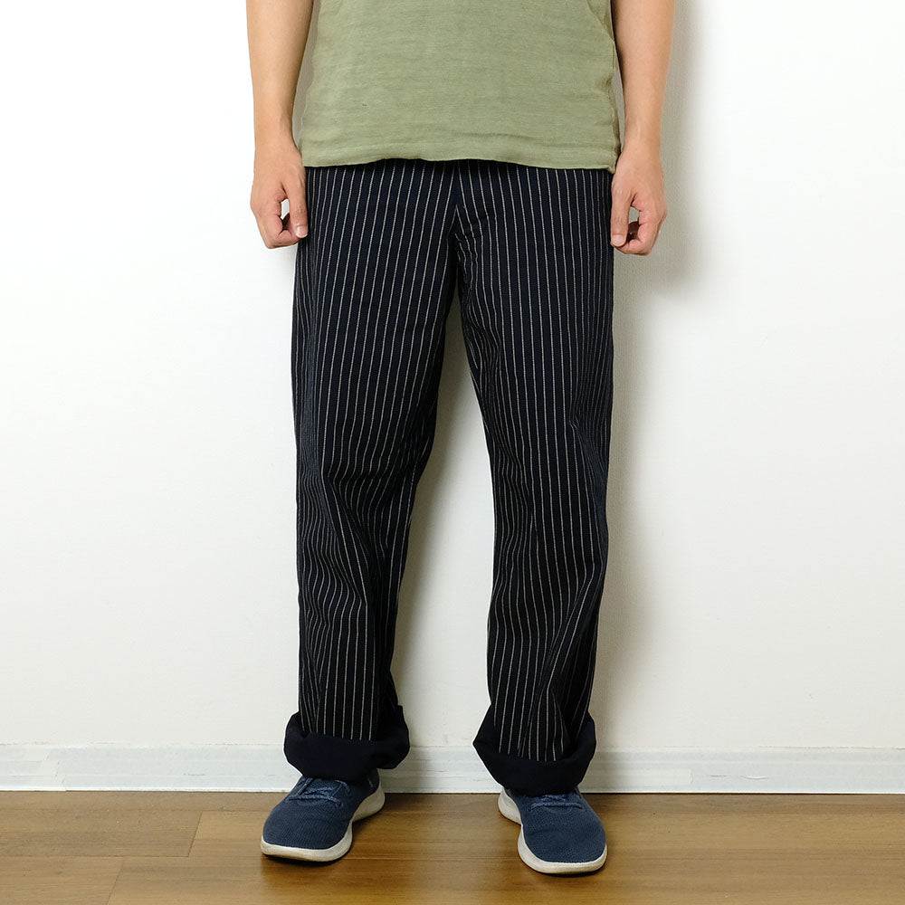 Burgus Plus - French Work Pants - Wabash Stripe - 550-10