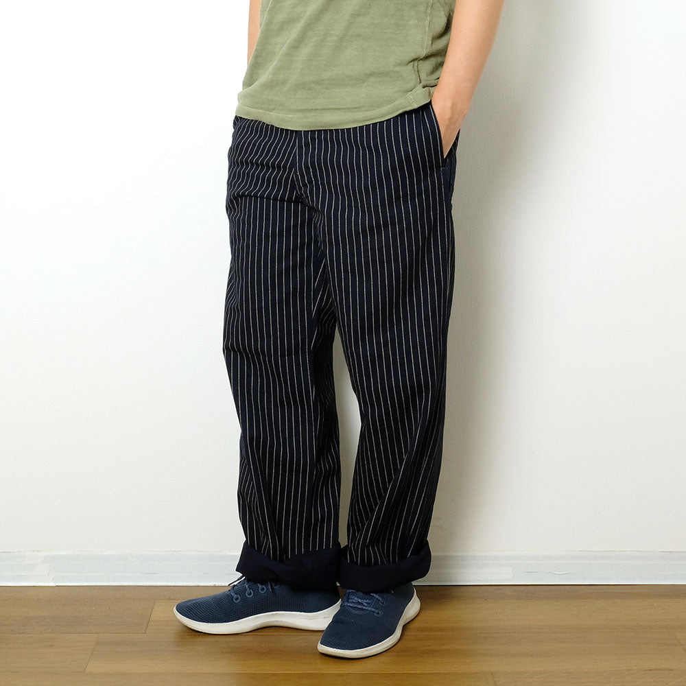 Burgus Plus - French Work Pants - Wabash Stripe - 550-10