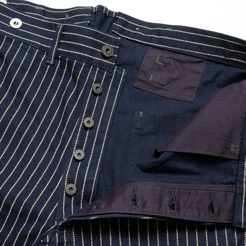 Burgus Plus - French Work Pants - Wabash Stripe - 550-10