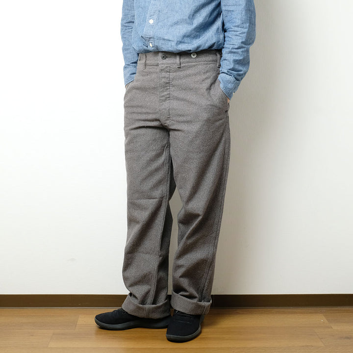 BURGUS PLUS - French Work Pants Twisted Heather Heavy Serge - 550-71