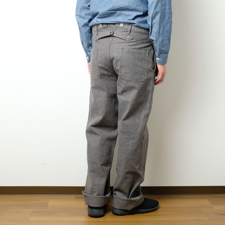 BURGUS PLUS - French Work Pants Twisted Heather Heavy Serge - 550-71