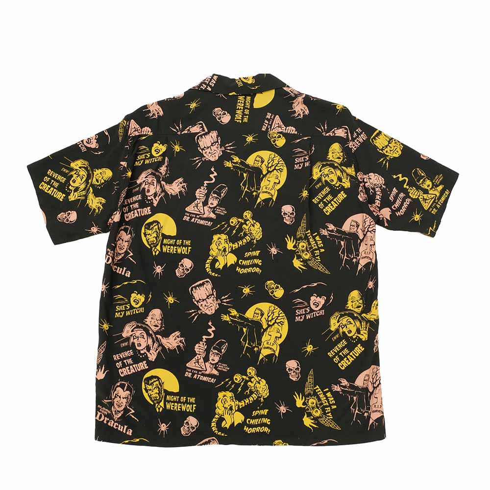 STAR OF HOLLYWOOD - HIGH DENSITY RAYON OPEN SHIRT - THE MONSTERS - SH38871