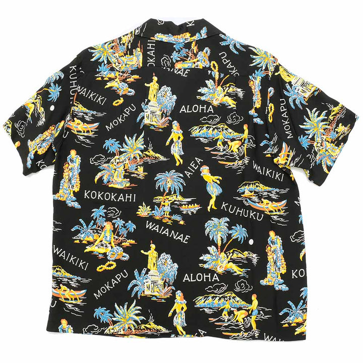 SUN SURF HINOYA EXCLUSIVE S/S RAYON HAWAIIAN SHIRT PILIANI SS38905HY