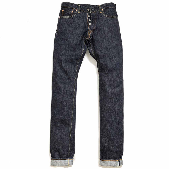 Pure Blue Japan 14oz. ORIGINAL SELVEDGE DENIM INDIGO TAPERED SLIM XX-013