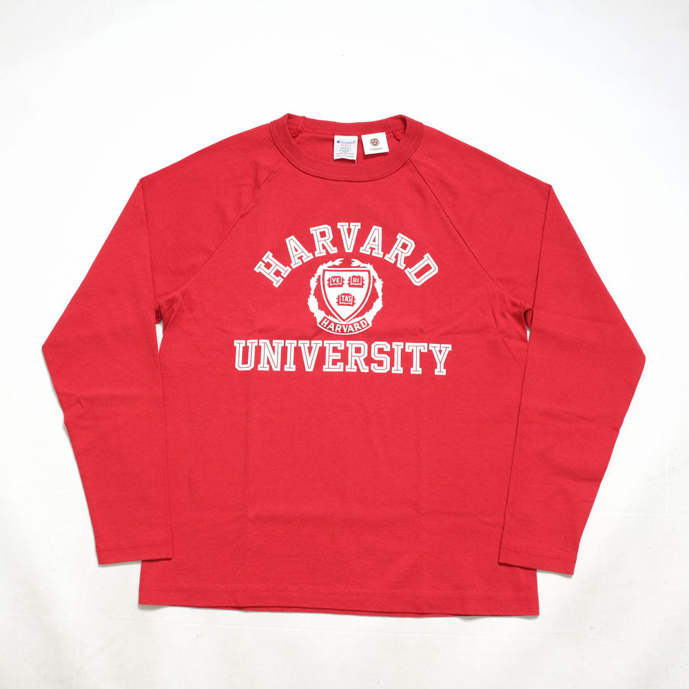Champion<br>Made In USA<br>T1011<br>Long Sleeve T-Shirt<br>HARVARD UNIVERSITY<br>C5-S402