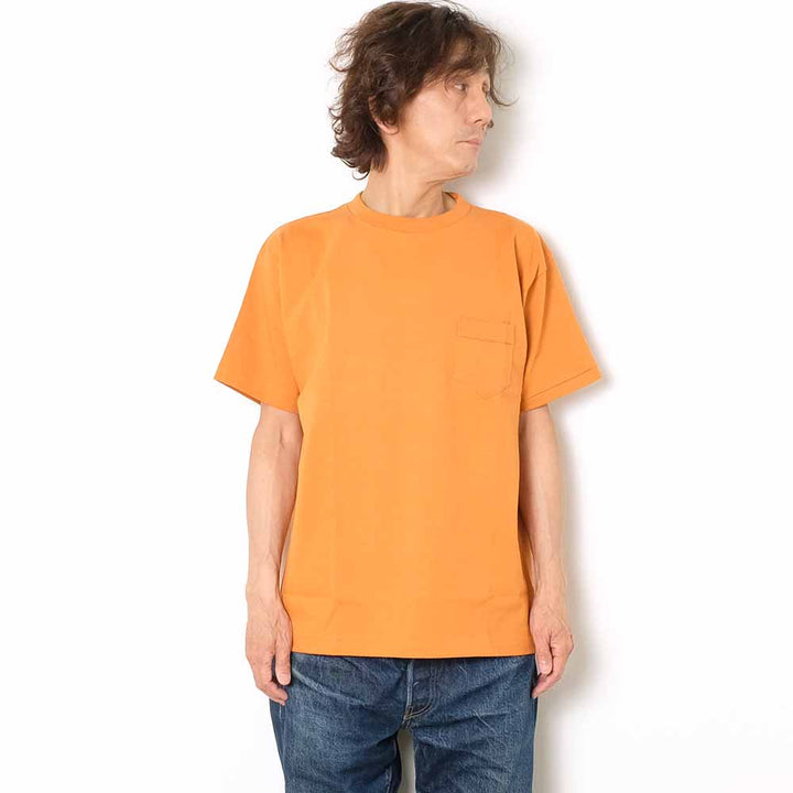 DENIME - Crew Neck Pocket Tee - 263