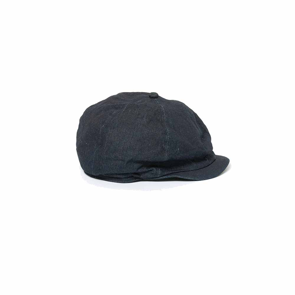 SUGAR CANE - 10oz. DENIM APPLEJACK CAP - SC02705