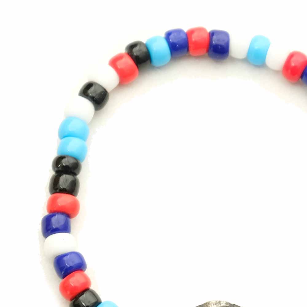 Button Works - DIME COIN BEADS BRACELET - BW-0063