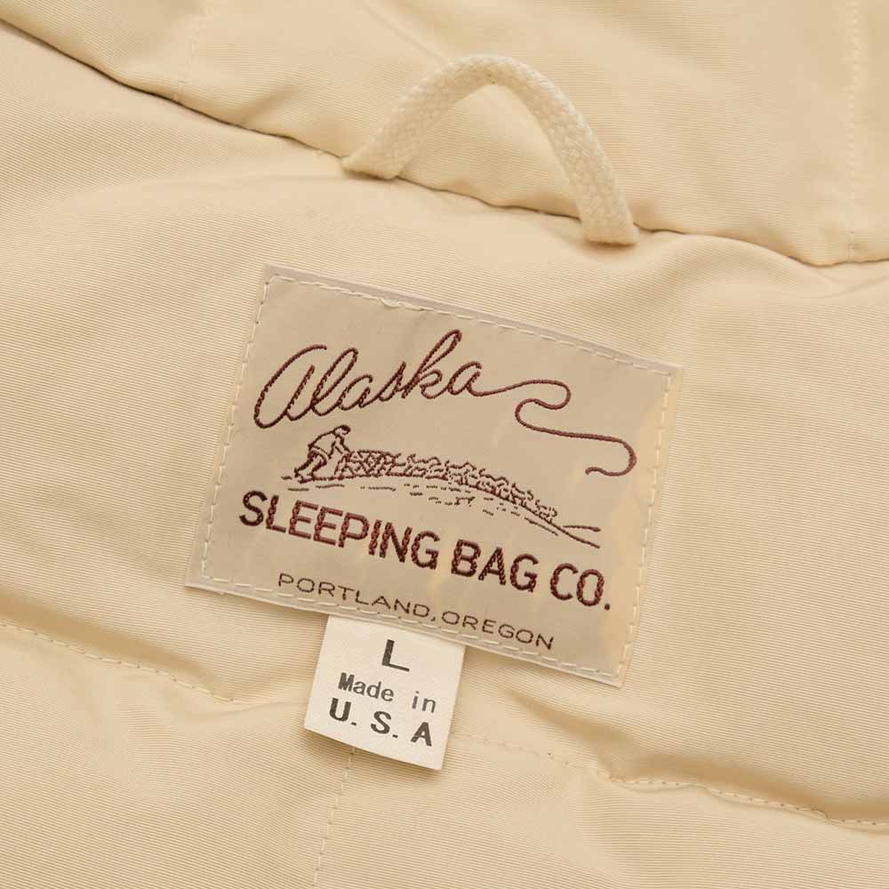 ALASKA SLEEPING BAG - GOOSE DOWN - MADE IN USA - ARCTIC- WORK ＆ HUNTING COAT - AS15211