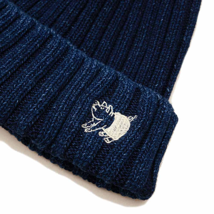 STUDIO D’ARTISAN Lot.7481 INDIGO KNIT CAP 7481