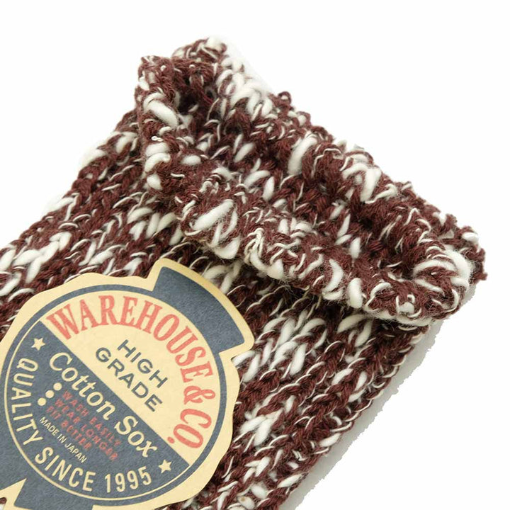 WAREHOUSE - Lot 5235 SLUB RIB ZOKKI SOCKS - 5235WH