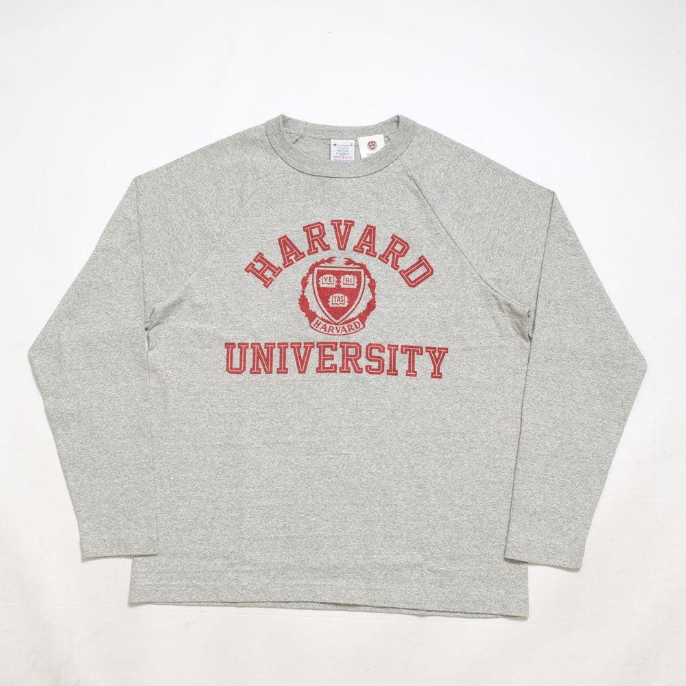 Champion<br>Made In USA<br>T1011<br>Long Sleeve T-Shirt<br>HARVARD UNIVERSITY<br>C5-S402