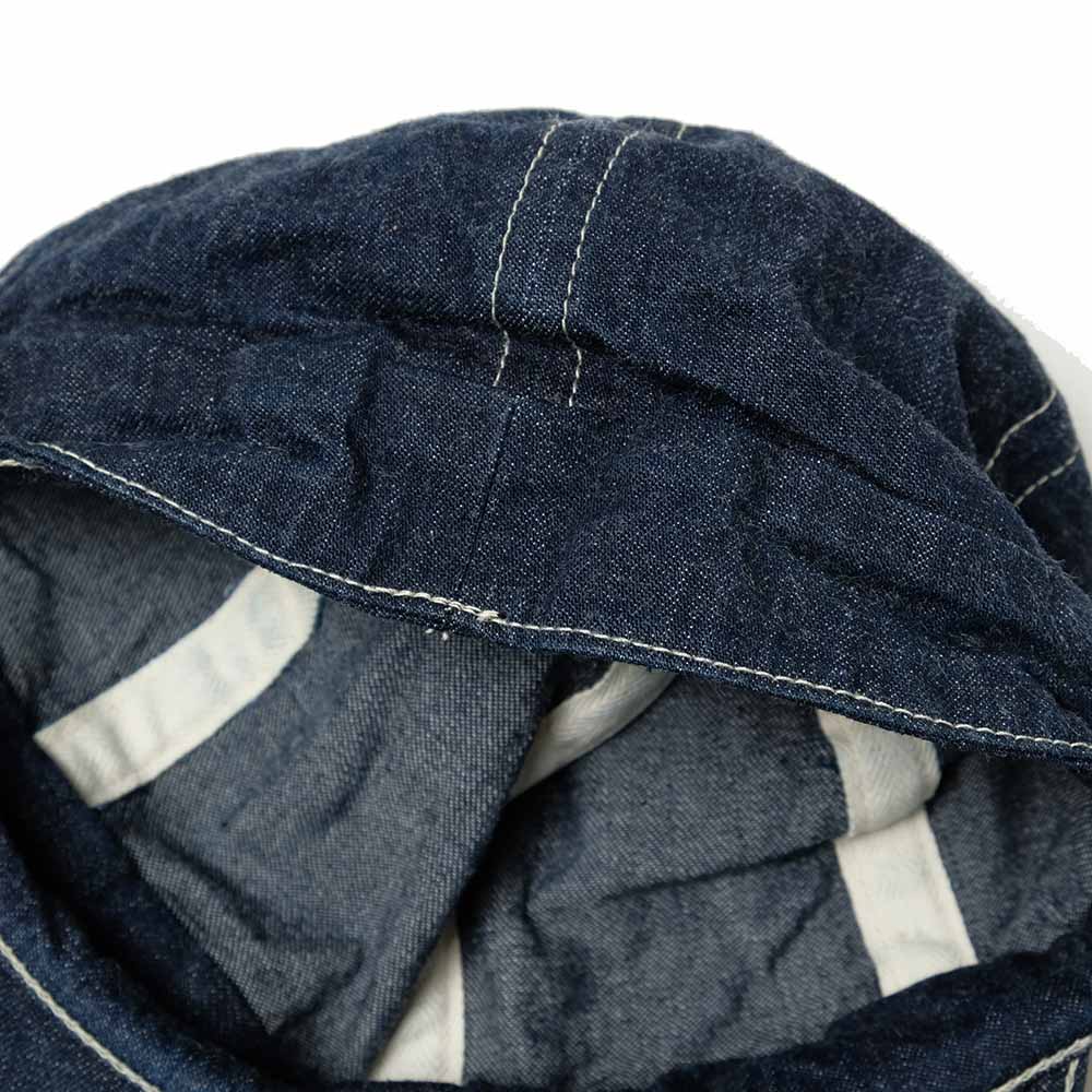 HEADLIGHT 9.5oz. SPECIAL WEAVE DENIM 6PANELS WORK CAP HD02693