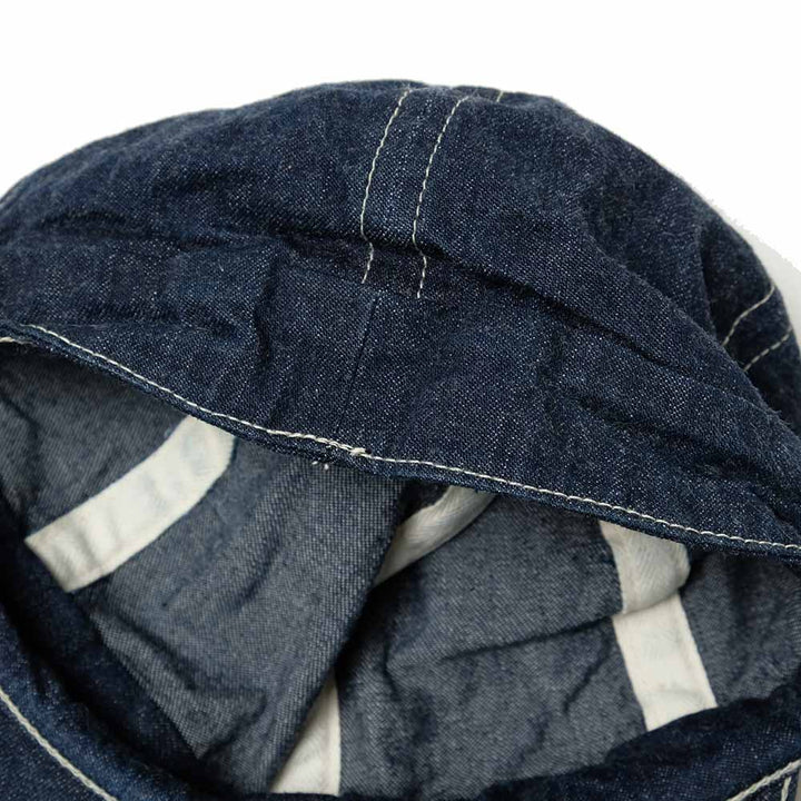 HEADLIGHT 9.5oz. SPECIAL WEAVE DENIM 6PANELS WORK CAP HD02693