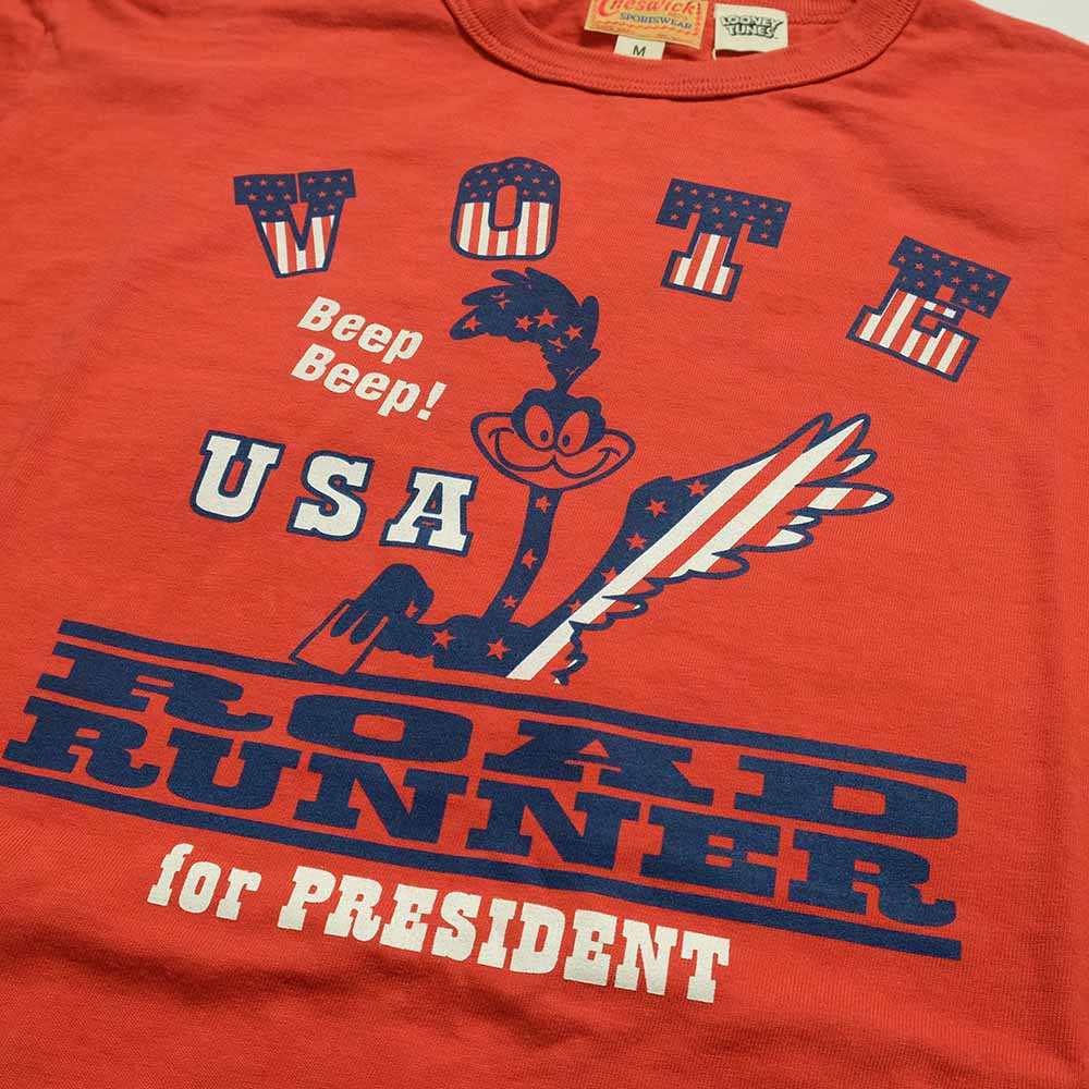 CHESWICK ROAD RUNNER S/S T-SHIRT "VOTE" CH78758CHESWICK ROAD RUNNER S/S T-SHIRT VOTE CH78758