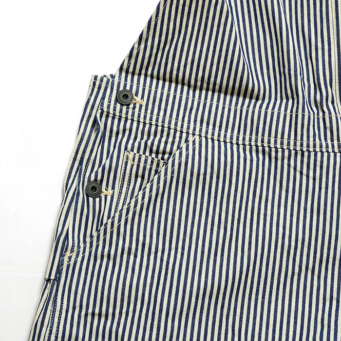 70001-15 Hickory Stripe Bib Overall