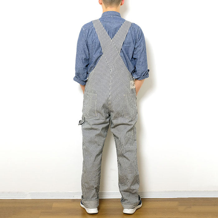 70001-15 Hickory Stripe Bib Overall