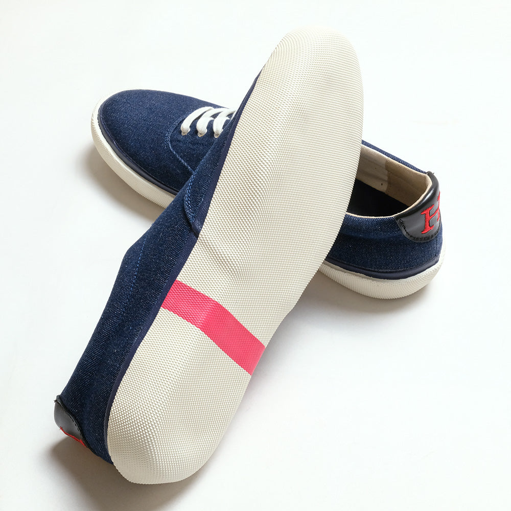 HOLLYWOOD RANCH MARKET - SPINGLE MOVE × H.R.M - INDIGO DECK SHOES - 700074255