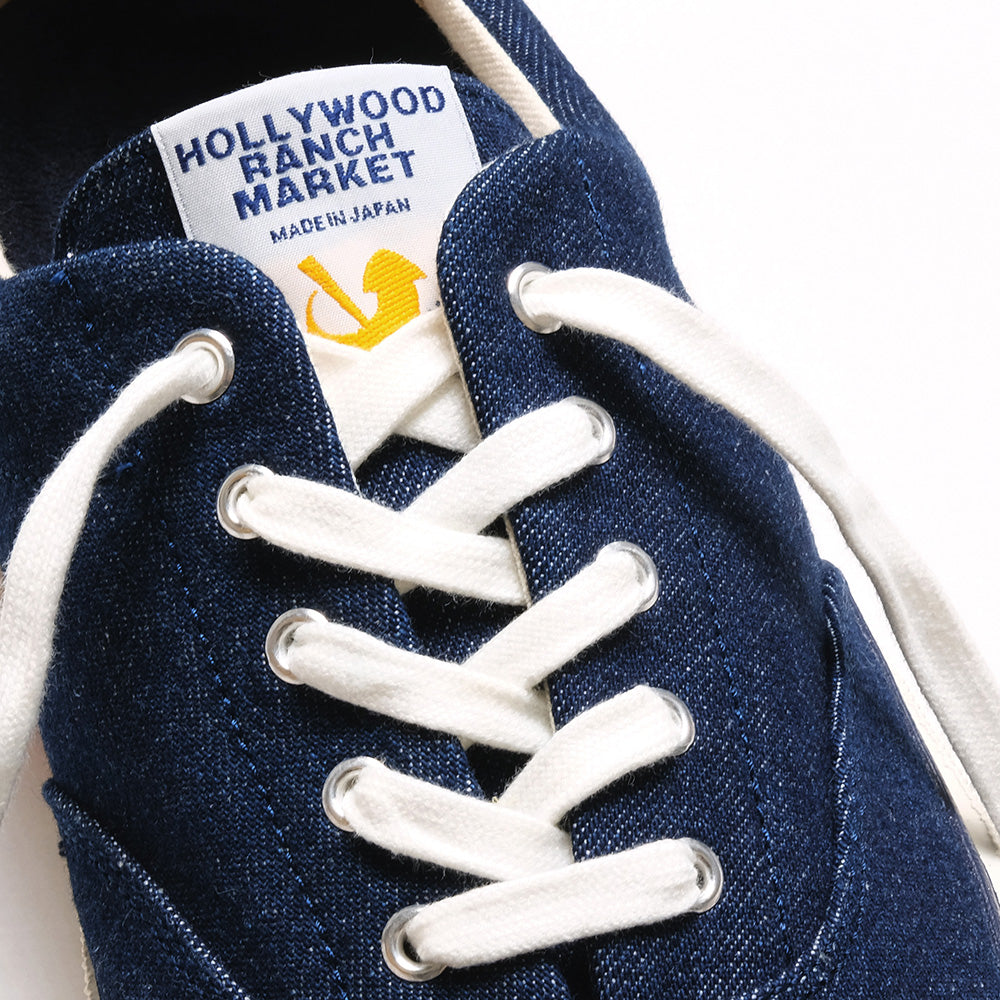 HOLLYWOOD RANCH MARKET - SPINGLE MOVE × H.R.M - インディゴデッキシューズ - 700074255