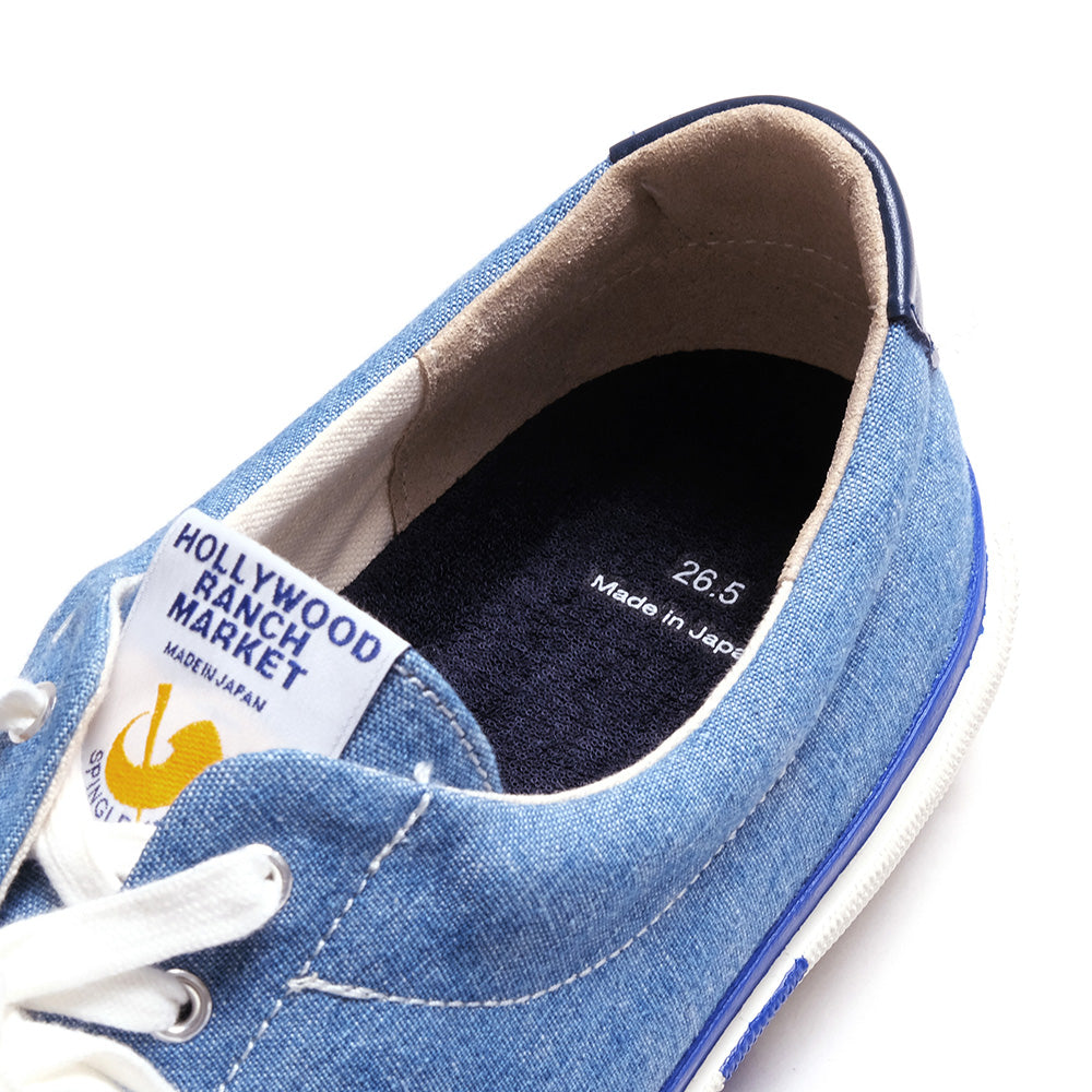 HOLLYWOOD RANCH MARKET - SPINGLE MOVE × H.R.M - インディゴデッキシューズ - 700074255