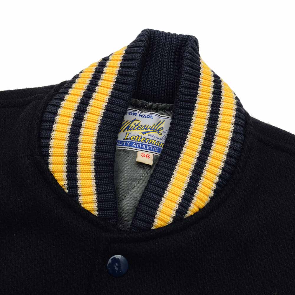 WHITESVILLE 30oz. WOOL MELTON AWARD JACKET SOLID WV15168