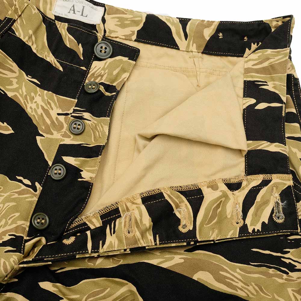 BUZZ RICKSON'S - GOLD TIGER PATTERN TROUSERS - BR41903