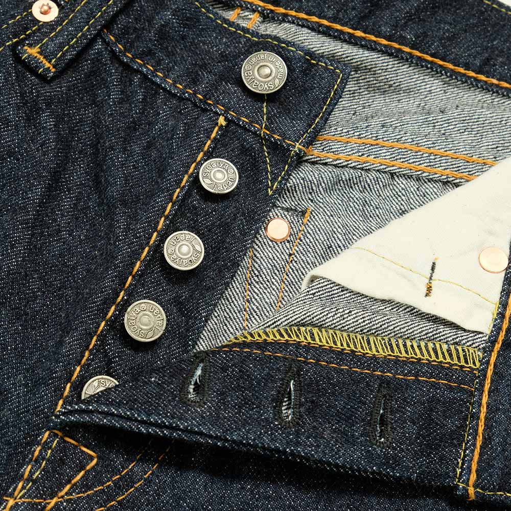 pure blue japan - 13.8oz Indigo Nep Denim - Slim Tapered - NP-013