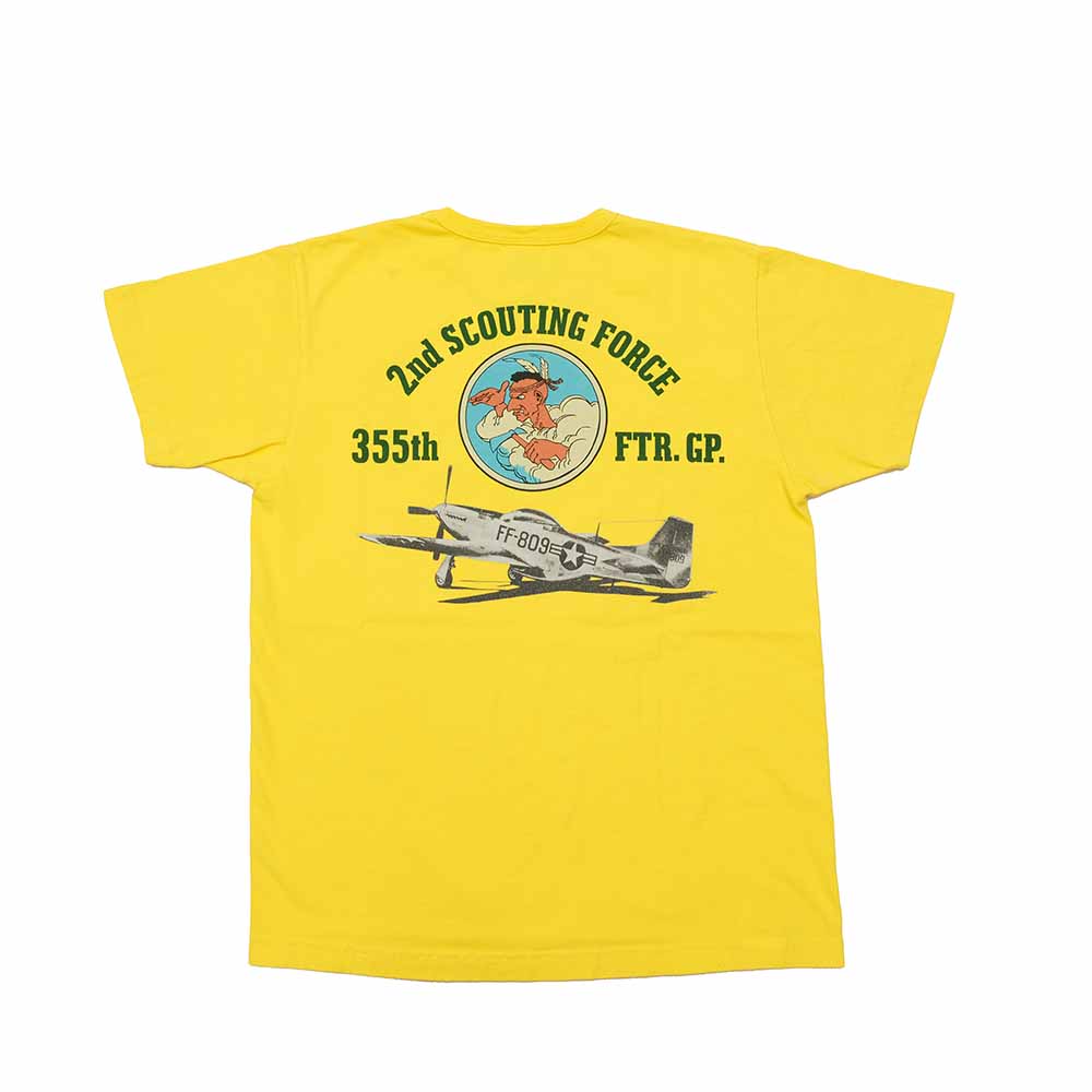 BUZZ RICKSON'S - S/S T-SHIRT - 2nd SCOUTING FORCE - BR79126