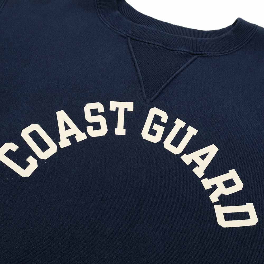 BUZZ RICKSON'S - HORIZONTAL KNITTING SWEAT SHIRT - COAST GUARD - BR68913