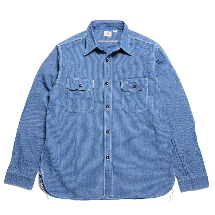 Sugar Cane Jean Cord Work Shirt