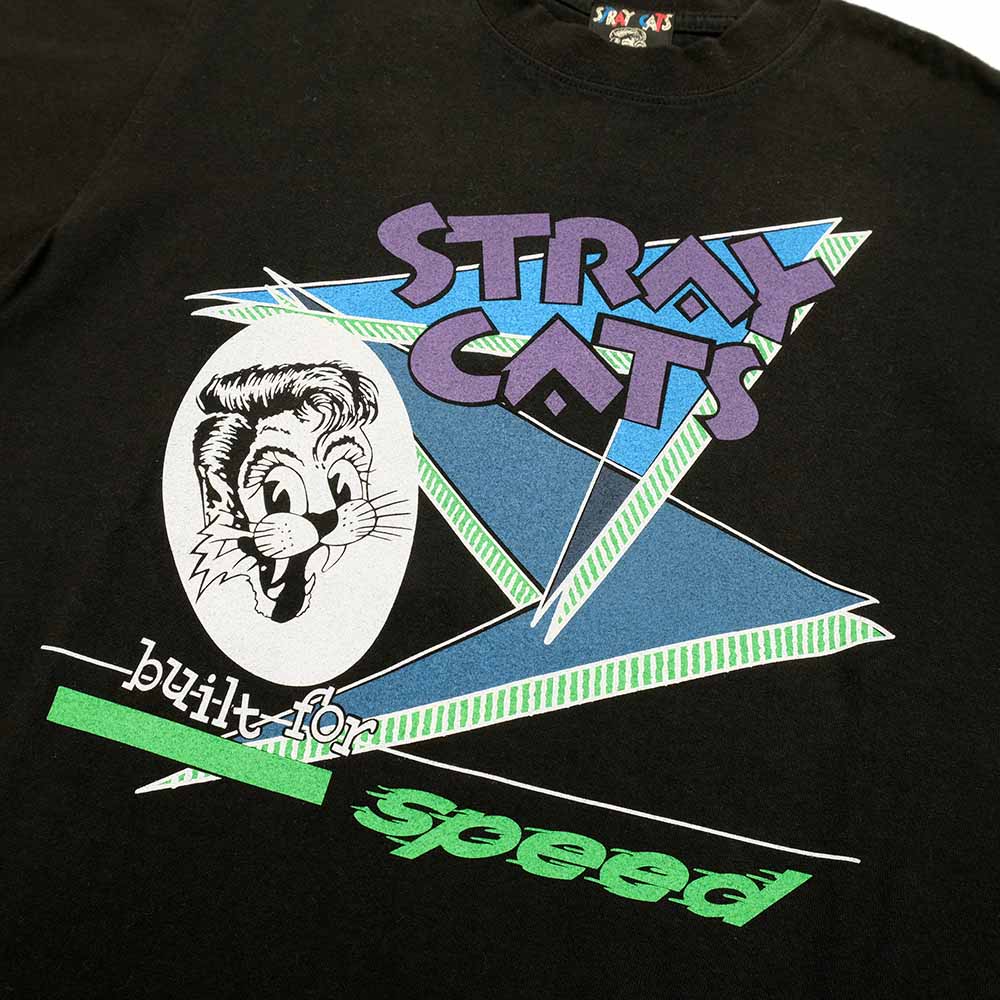 STRAY CATS × STYLE EYES - ROCK T-SHIRT LIMITED EDITION - BUILT FOR SPEED - SE78300