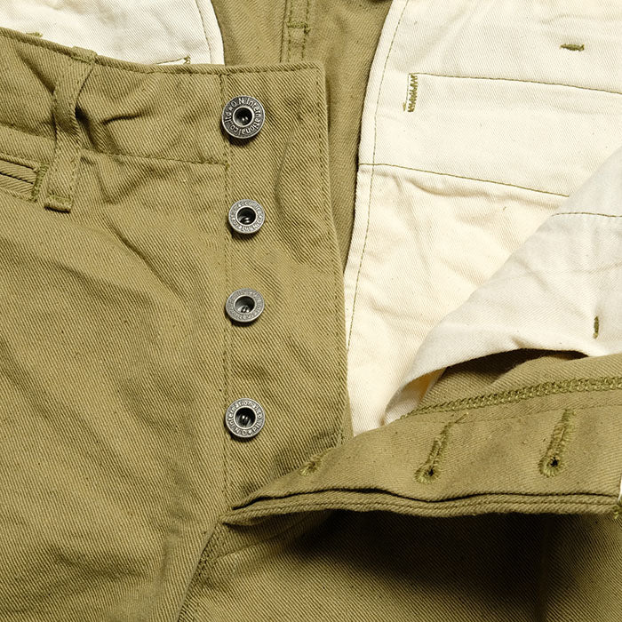 Oni Denim<br>British Drill Selvedge Trousers<br>ONI-757