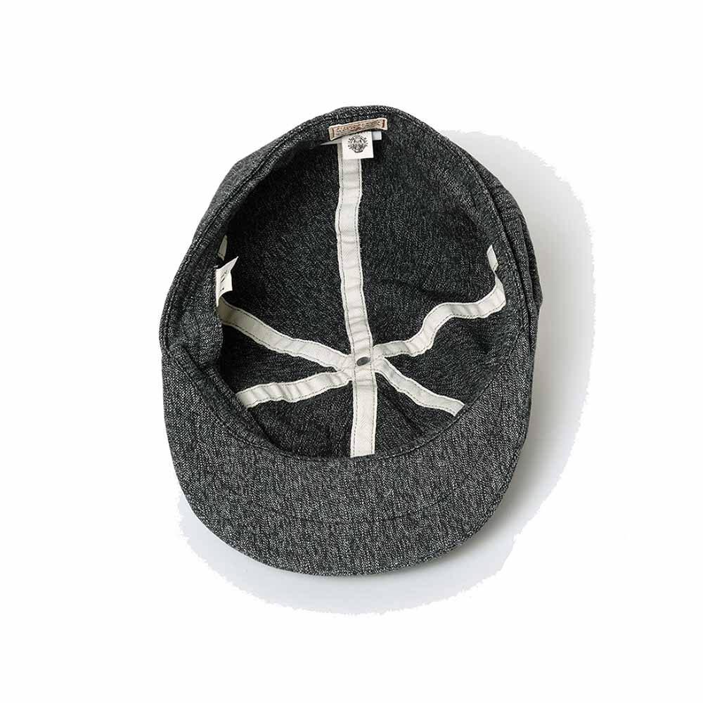 SUGAR CANE 9oz. BLACK COVERT APPLEJACK CAP SC02625